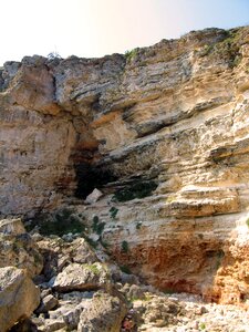 Rock sedimentary natural