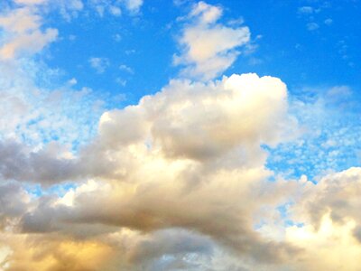 Day cloudy sky summer photo