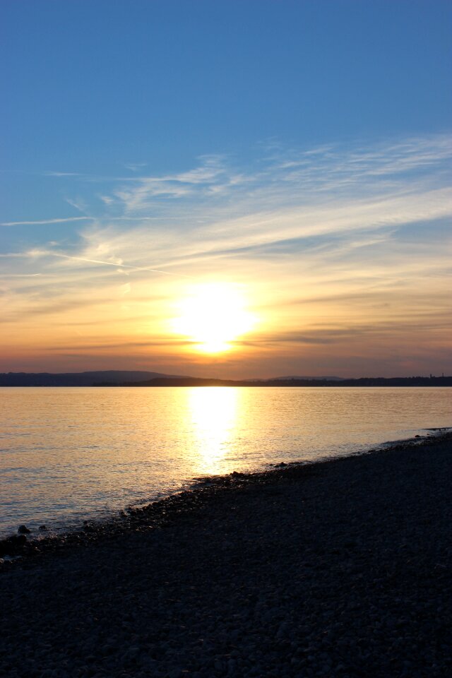 Lake bank water