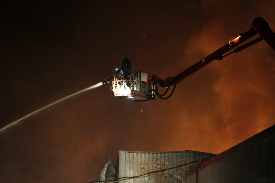 Fire department fire helmet