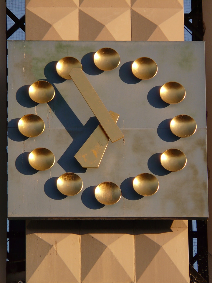 Time indicating time hour