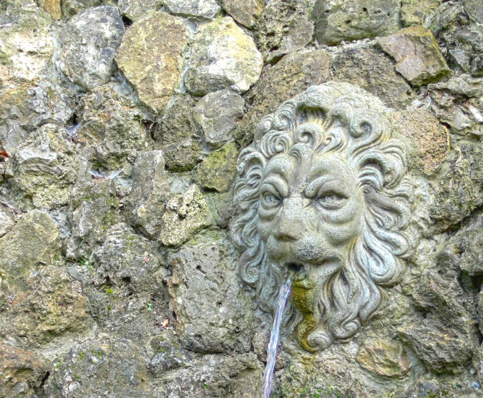 Rock stone water