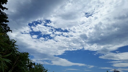 Cloud blue summer