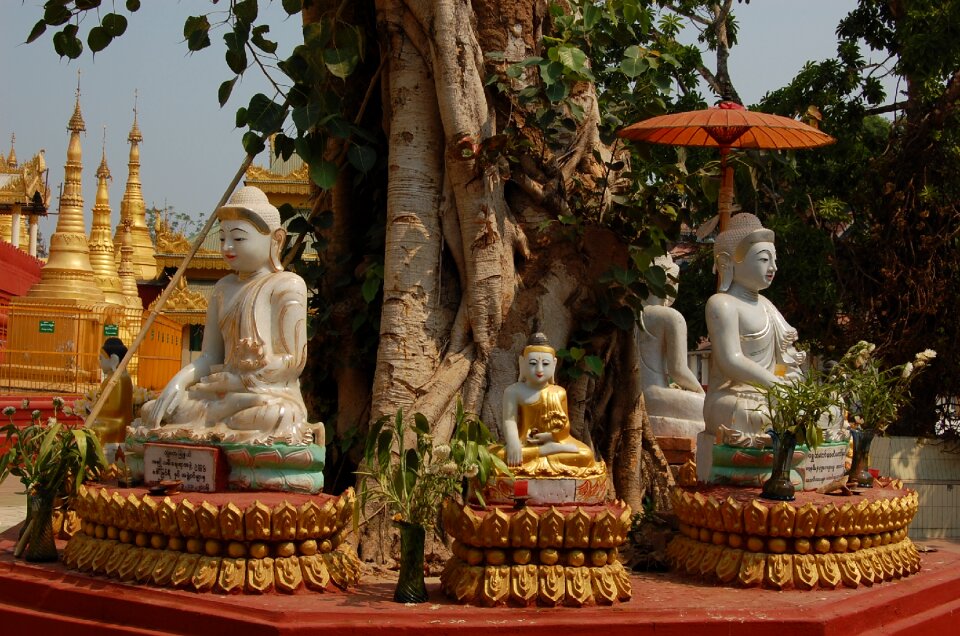 Buddha schwedaggon burma