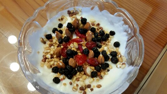 Delicious musli nuts