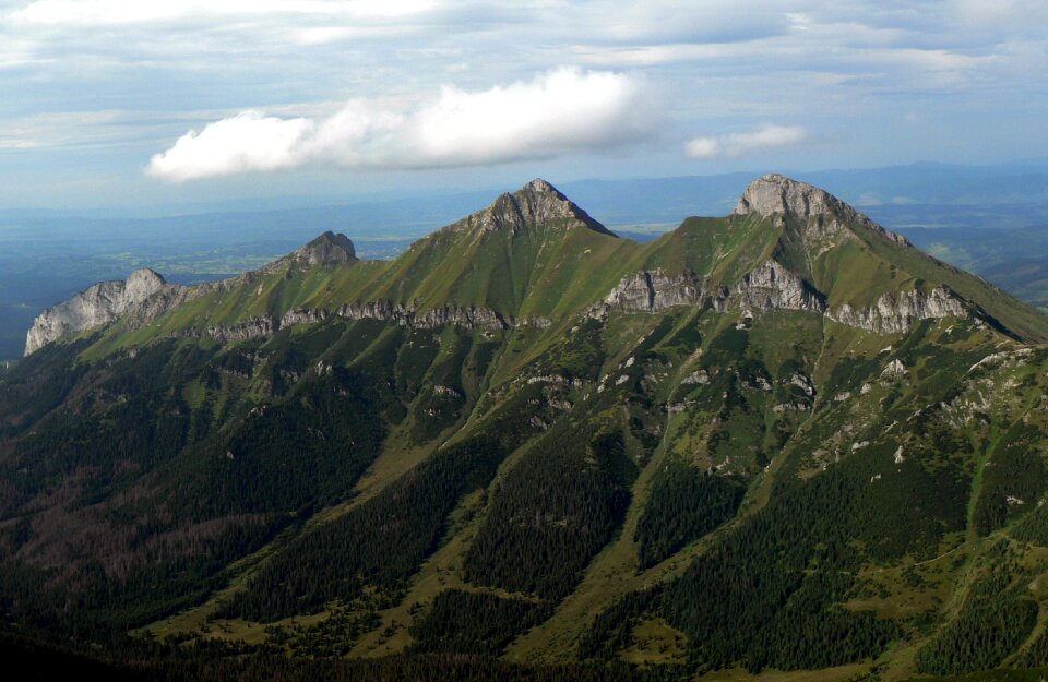 Nature panorama high tatras