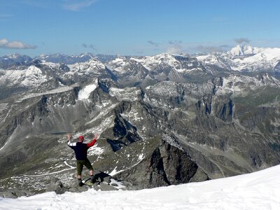 Panorama grossglockner angkogel