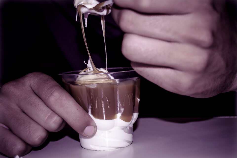 Chocolate ice cream sweet