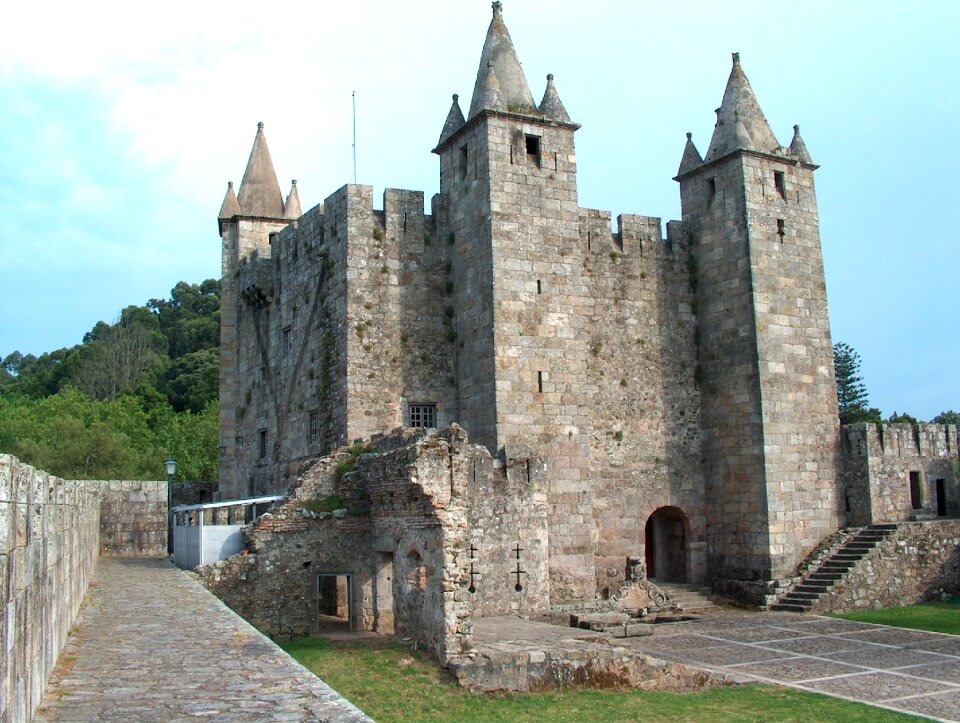 Medieval castle portugal fortress