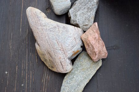 Stones wood art