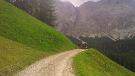 Hiking south tyrol landscape photo