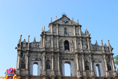 Macau ruins of st paul building