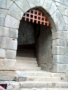 Portugal medieval stairs photo