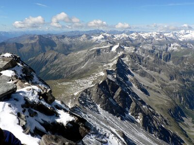 Panorama angkogel grossglockner