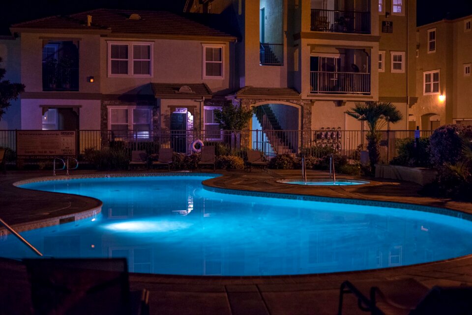 Swimming luxury architecture