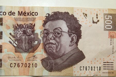 Currency cash mexican photo