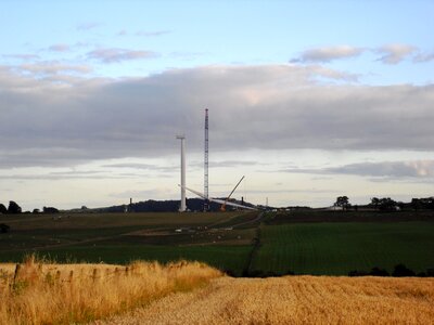Fields farm countryside