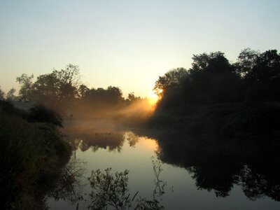 Landscape silence morning