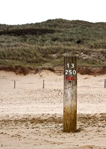 Landscape holland wadden sea photo