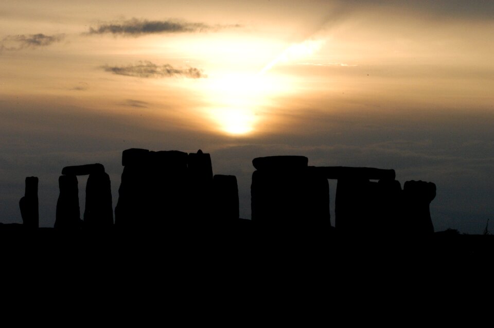Abendstimmung stone circle mystical