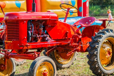 Old tractor agriculture nature
