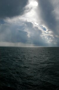 Sea weather mood dramatic sky