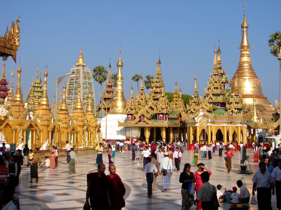 Pagoda schwedaggon burma