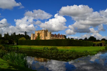 Castle london clouds photo