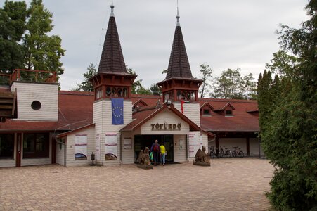 The thermal lake hungary spa