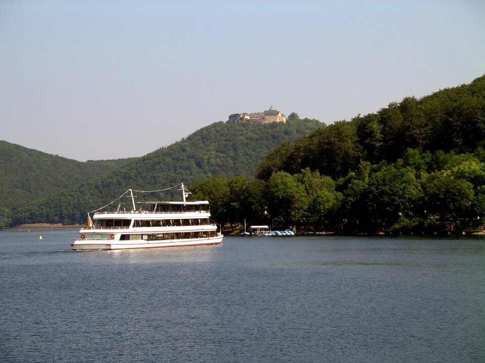 Sky boat trip bank