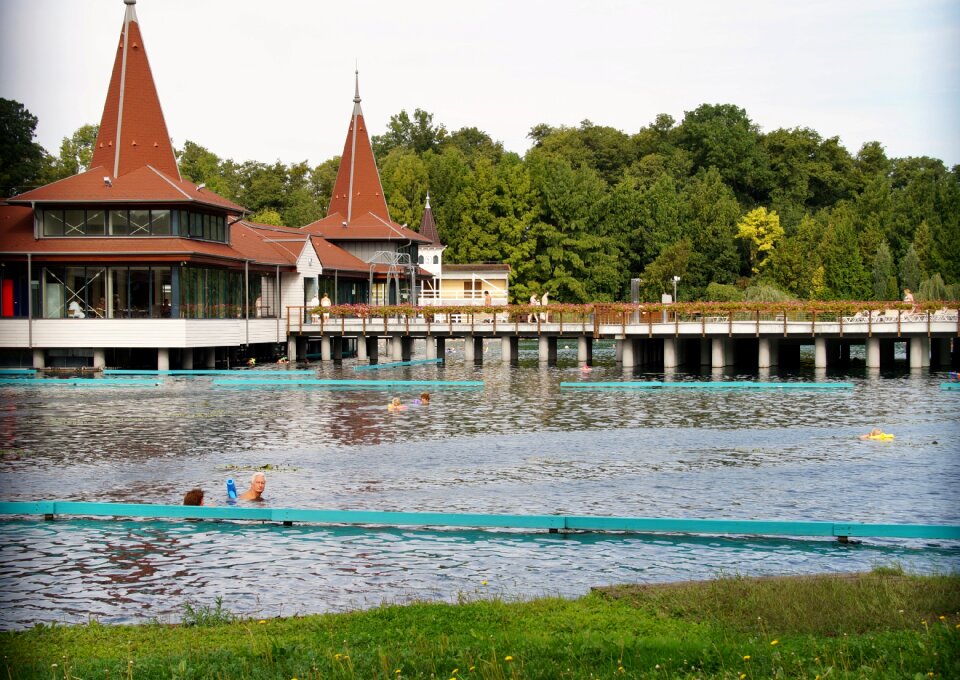Hungary spa bathing