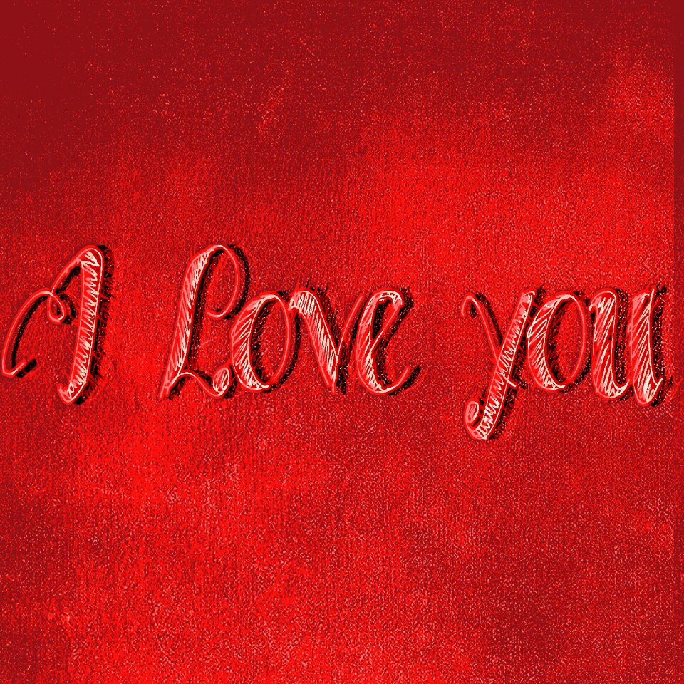 Background image i love you luck
