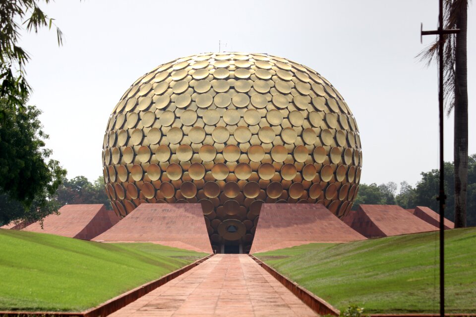 Globe golden globe meditation center