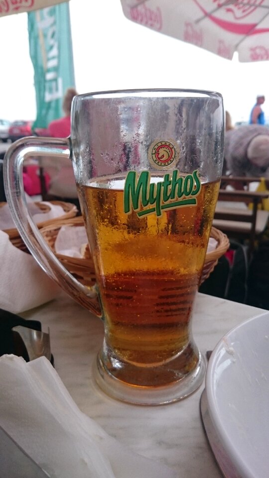 Greek beer mythos bar