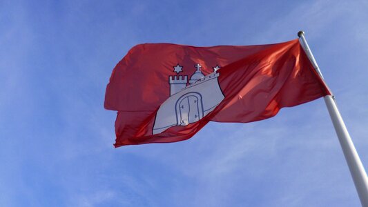 Hamburg flag windy