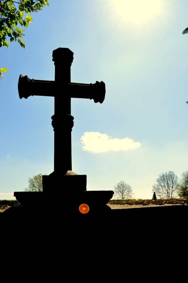 Cross christianity cemetery
