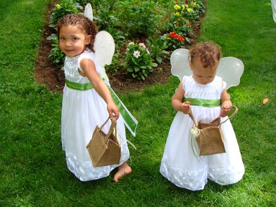 Wedding green wedding photo