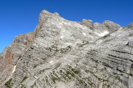 Mountain top stones photo