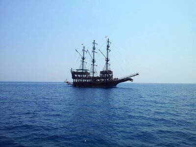 Water sail seafaring photo