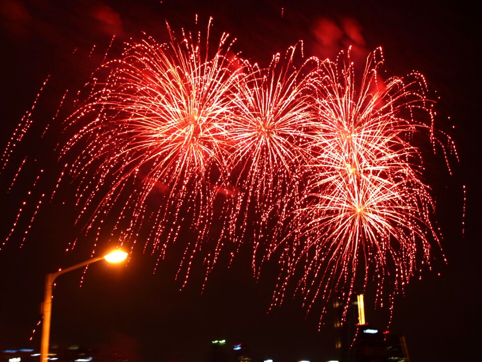 Congratulations the festival's new year eve