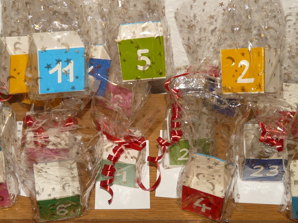Advent christmas time gift