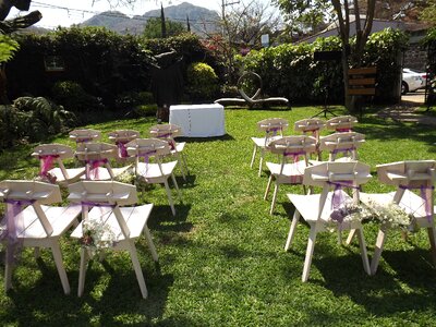 Garden wedding