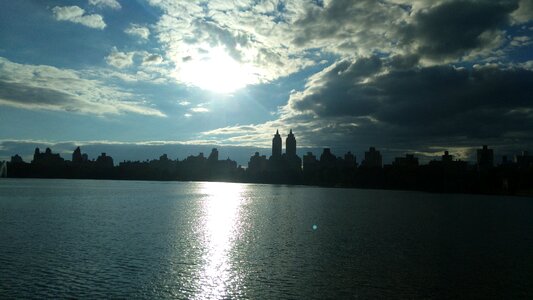 Afternoon water city