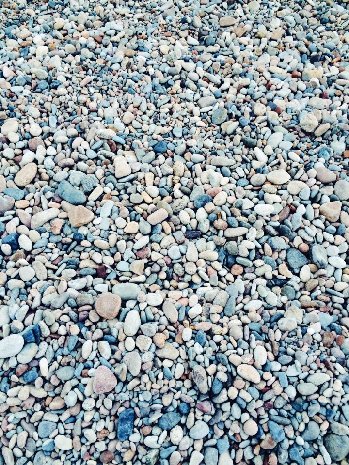 Round material natural