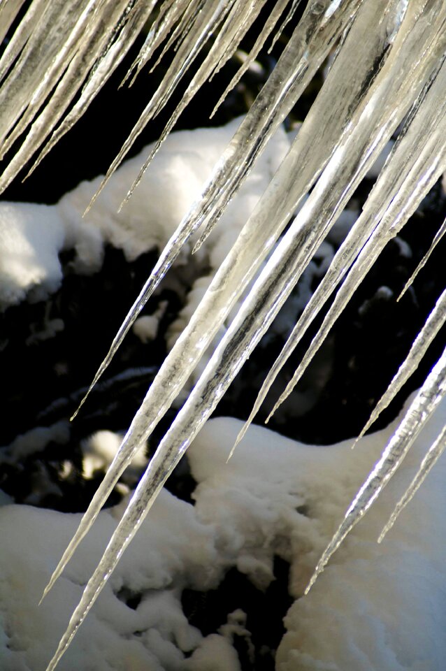 Cold snow ski holiday