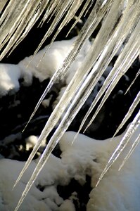 Cold snow ski holiday