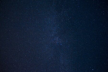 Night landscape lacteal