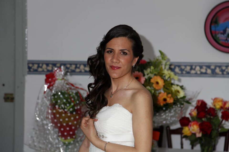 Wedding women smiling