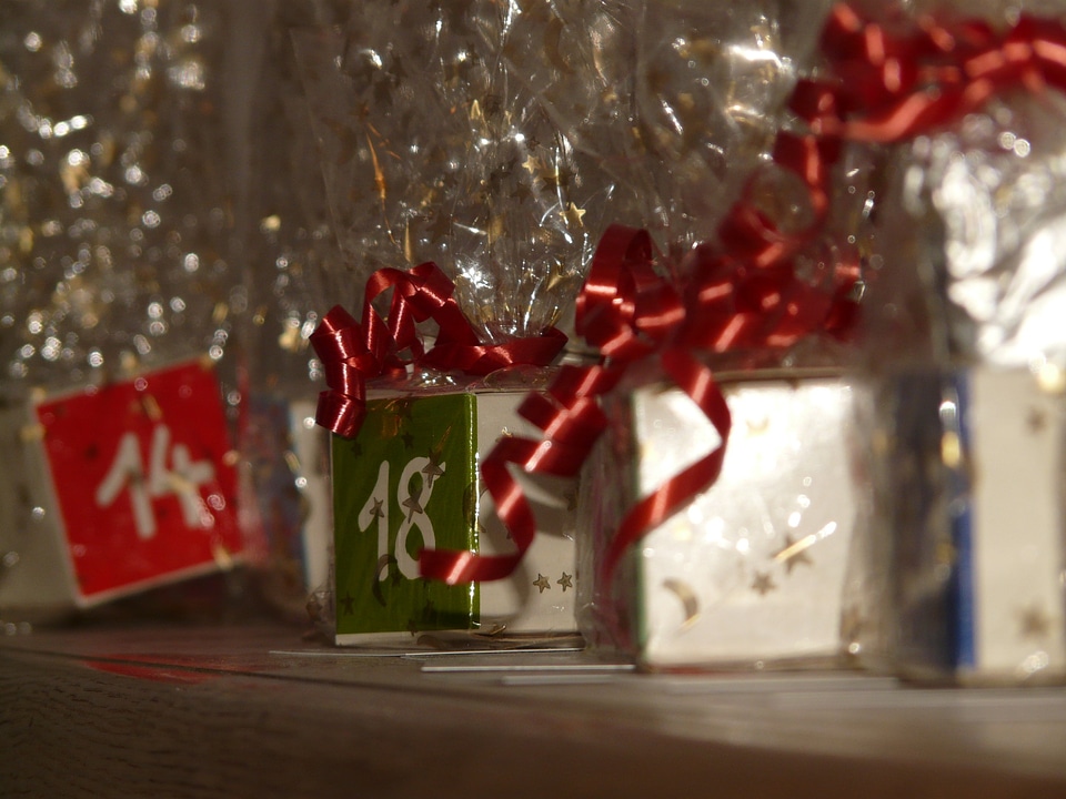 Advent christmas time gift