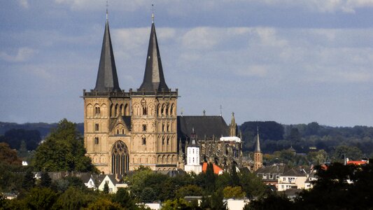 Gothic cloister north rhine westphalia photo